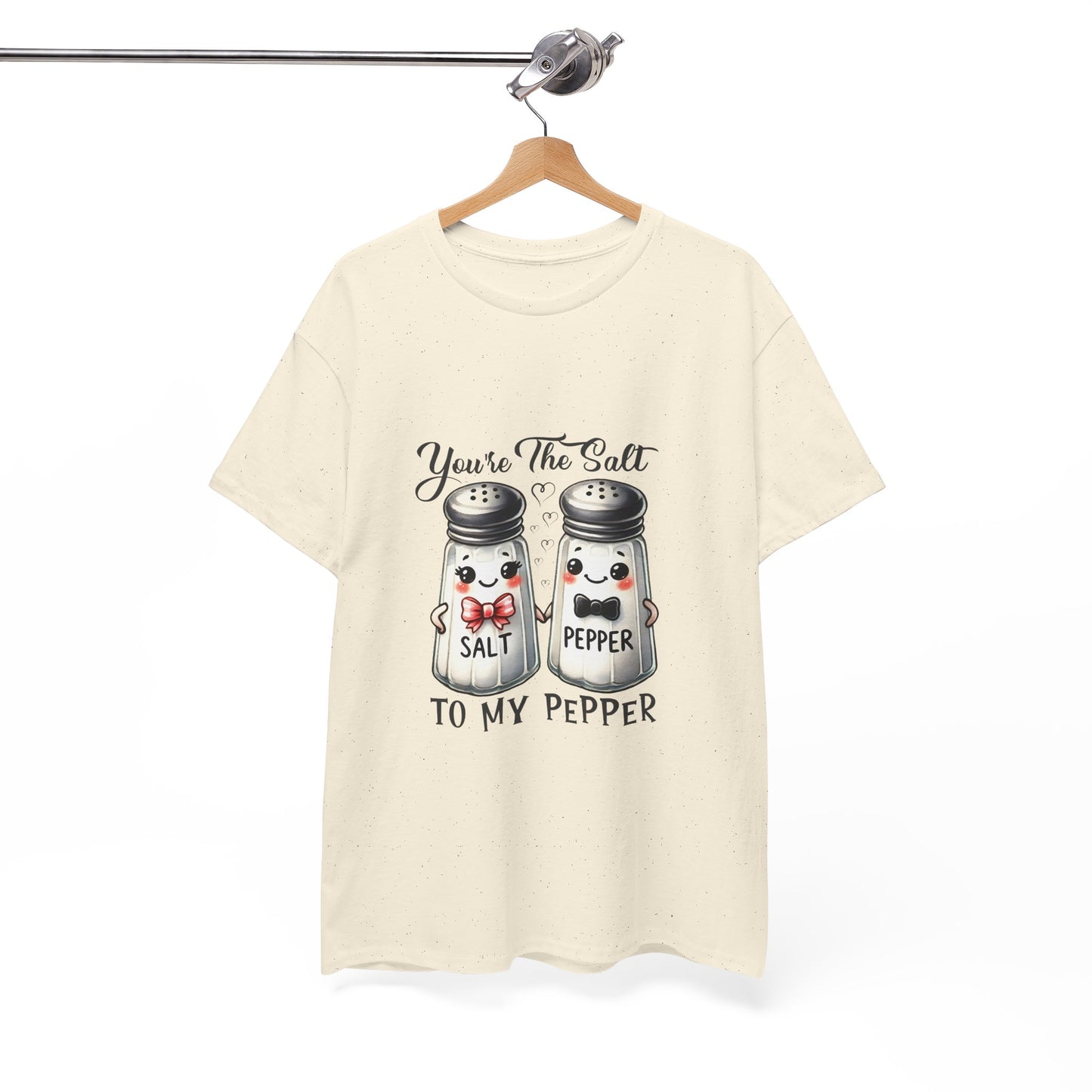 You're The Salt To My Pepper Unisex Heavy Cotton Tee - Cute Couple Shirt