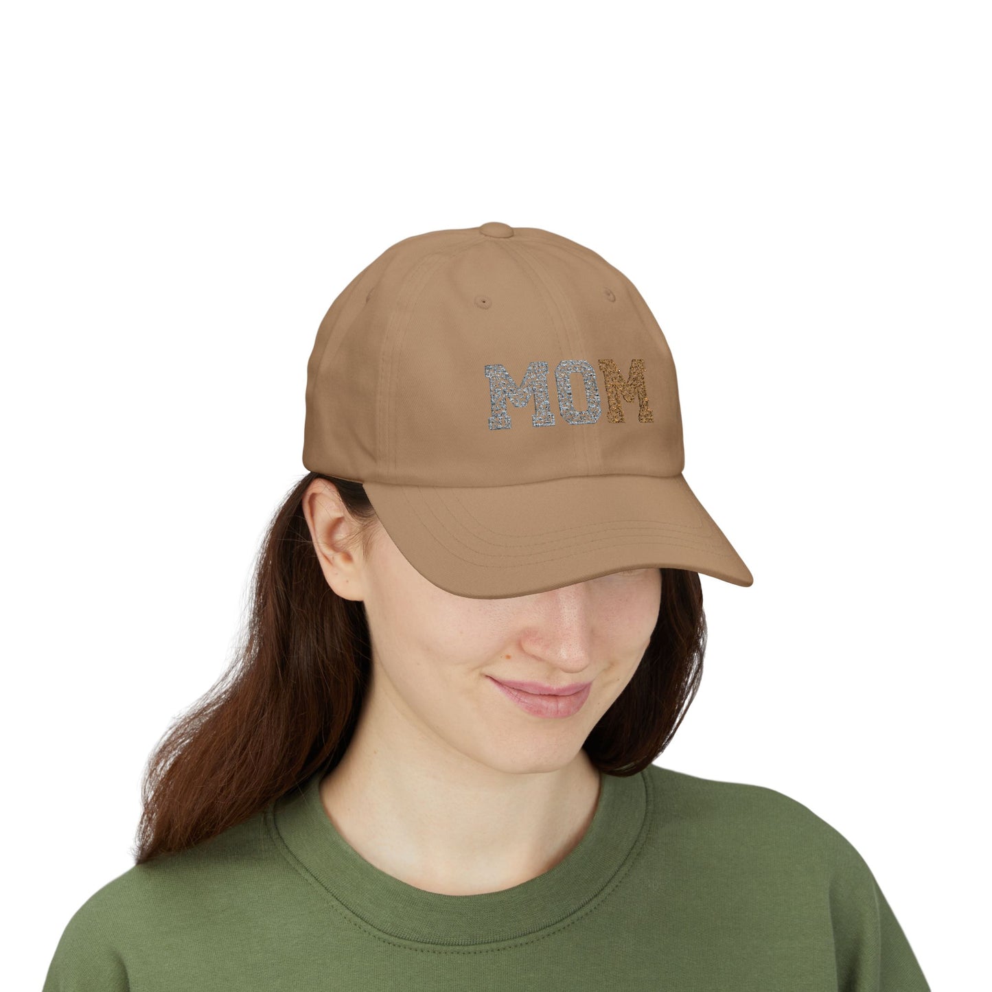 Leopard Print Mom Classic Dad Cap - Stylish and Adjustable Hat for Moms