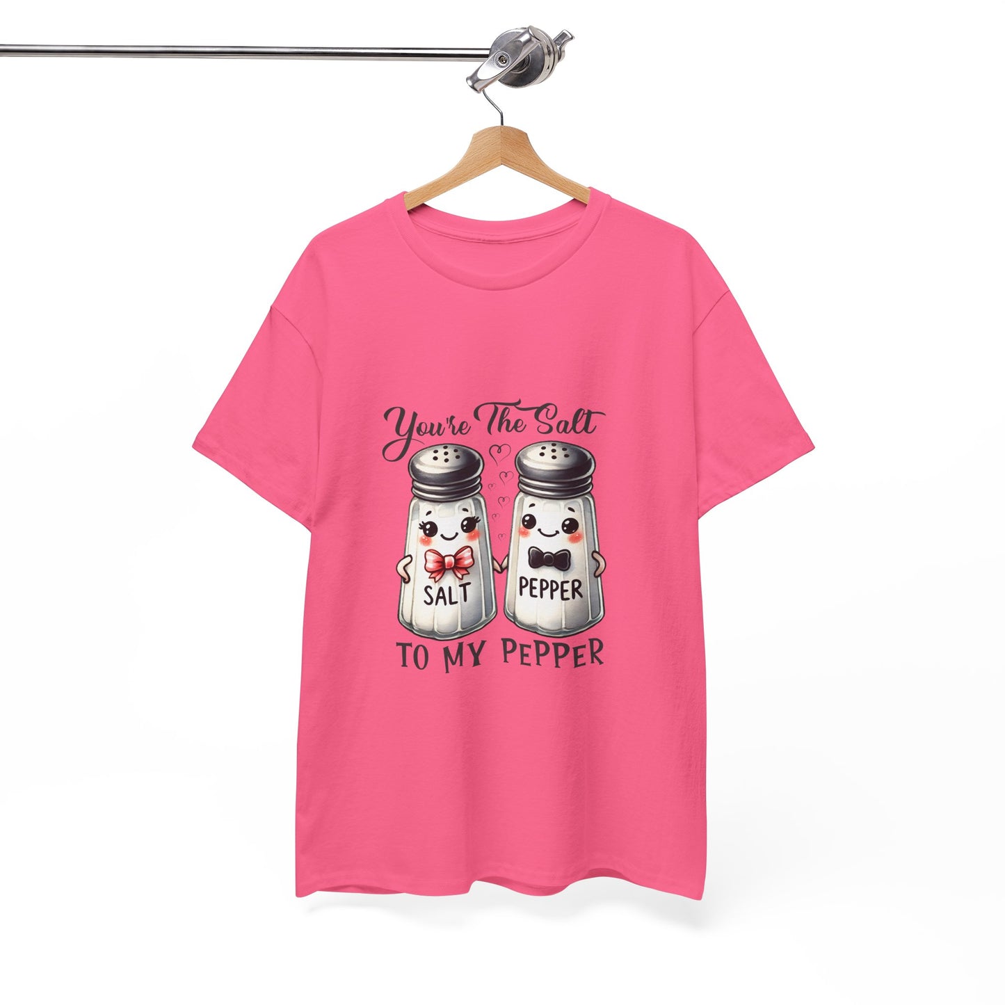You're The Salt To My Pepper Unisex Heavy Cotton Tee - Cute Couple Shirt