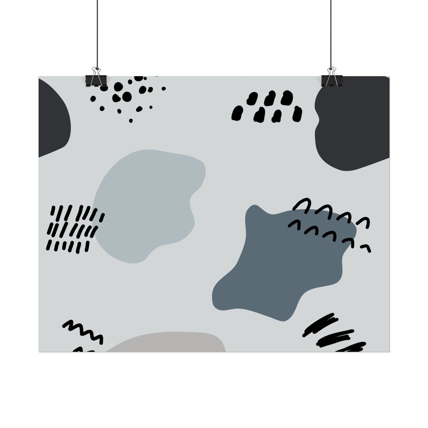 Abstract Art Rolled Posters - Modern Wall Decor for Home & Office