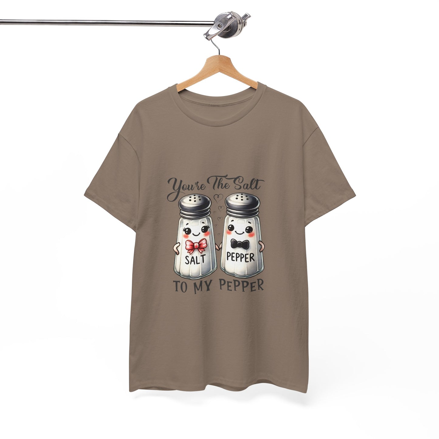 You're The Salt To My Pepper Unisex Heavy Cotton Tee - Cute Couple Shirt