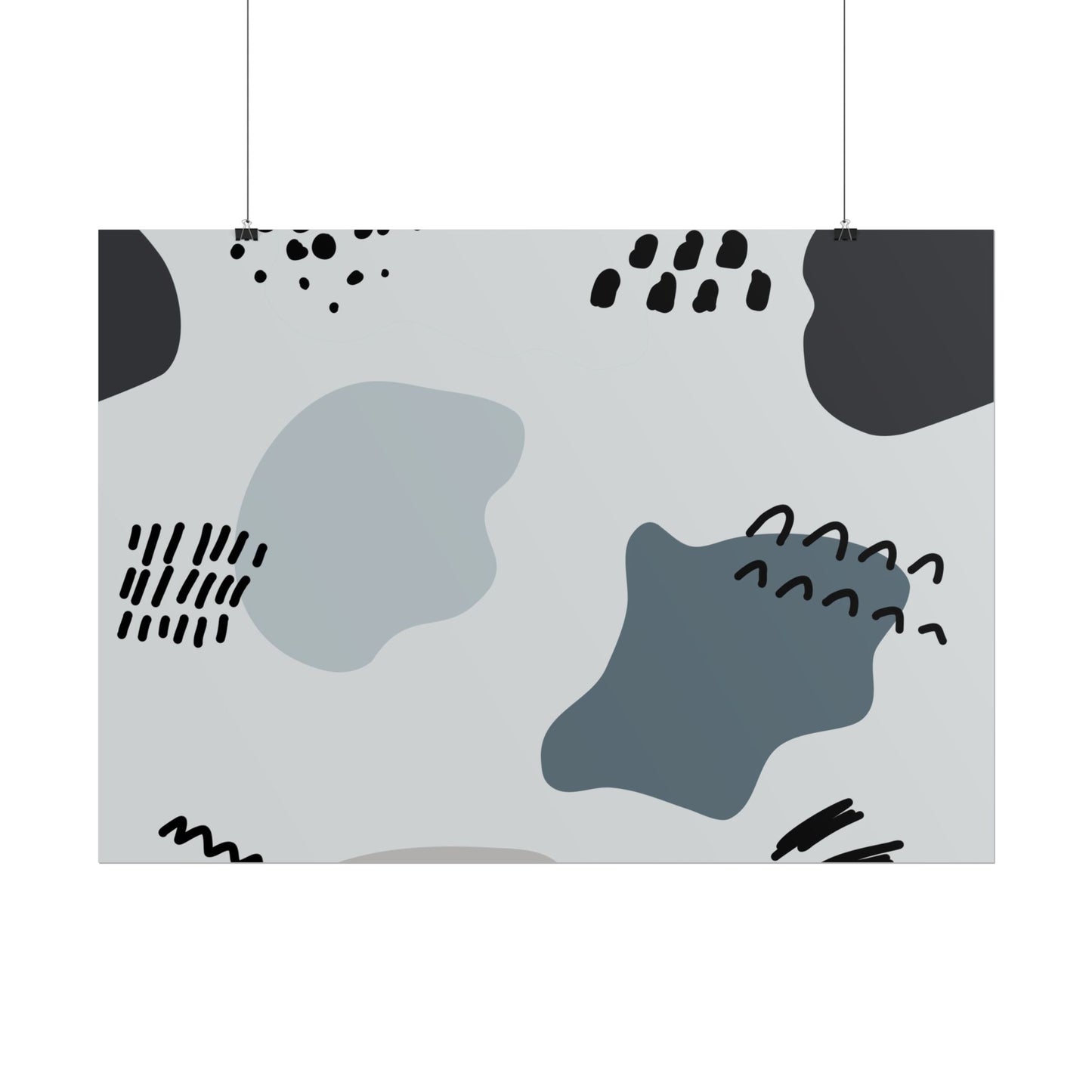 Abstract Art Rolled Posters - Modern Wall Decor for Home & Office