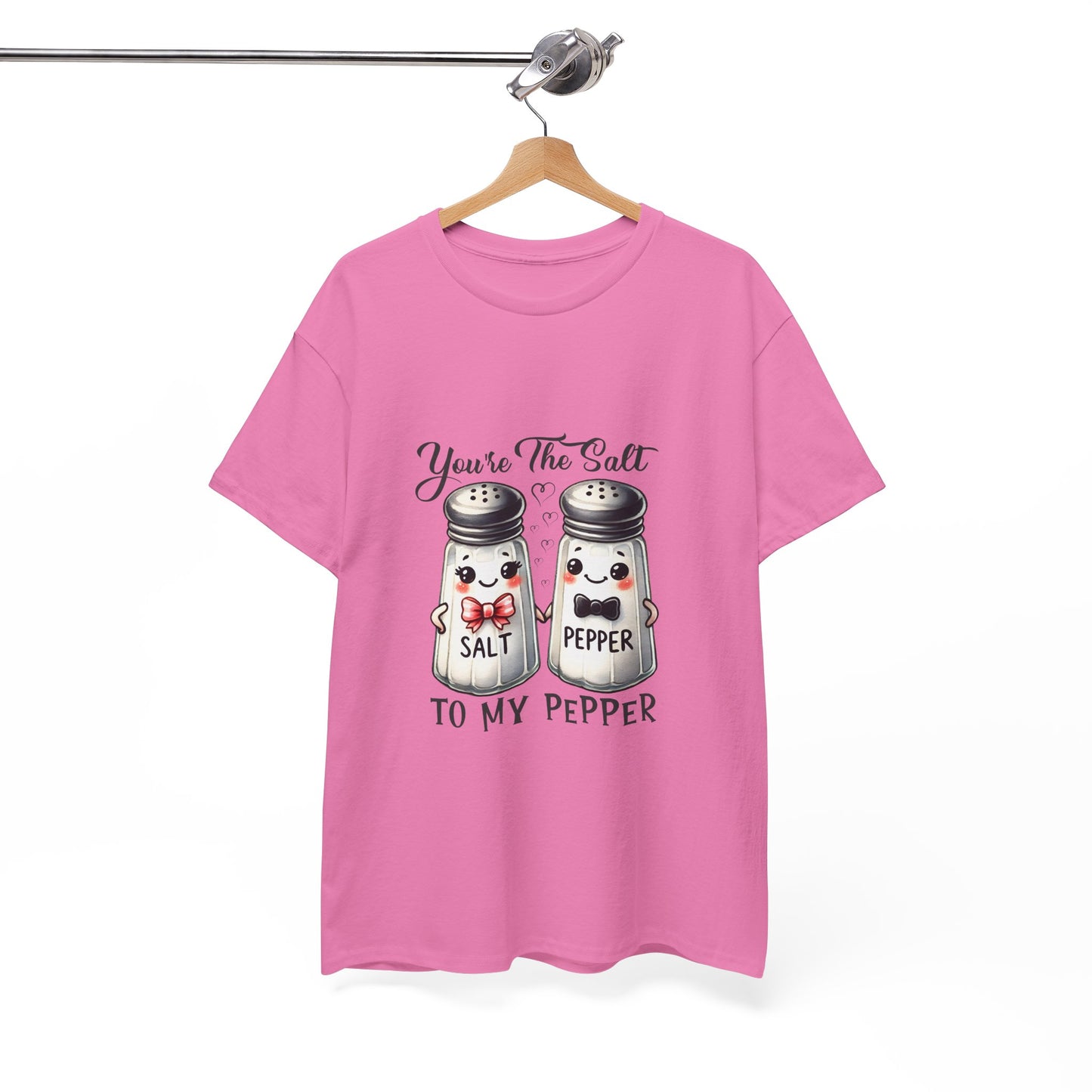 You're The Salt To My Pepper Unisex Heavy Cotton Tee - Cute Couple Shirt
