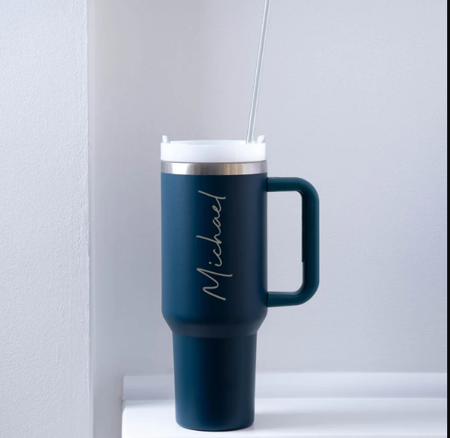 Personalized Insulated Travel Mug 40oz - Perfect for Coffee Lovers & On-the-Go Adventurers