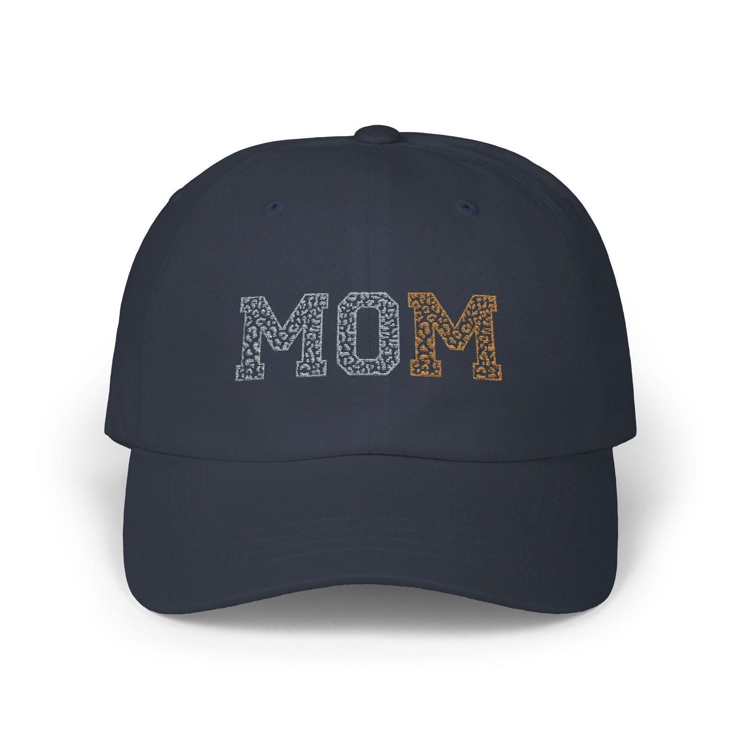Leopard Print Mom Classic Dad Cap - Stylish and Adjustable Hat for Moms