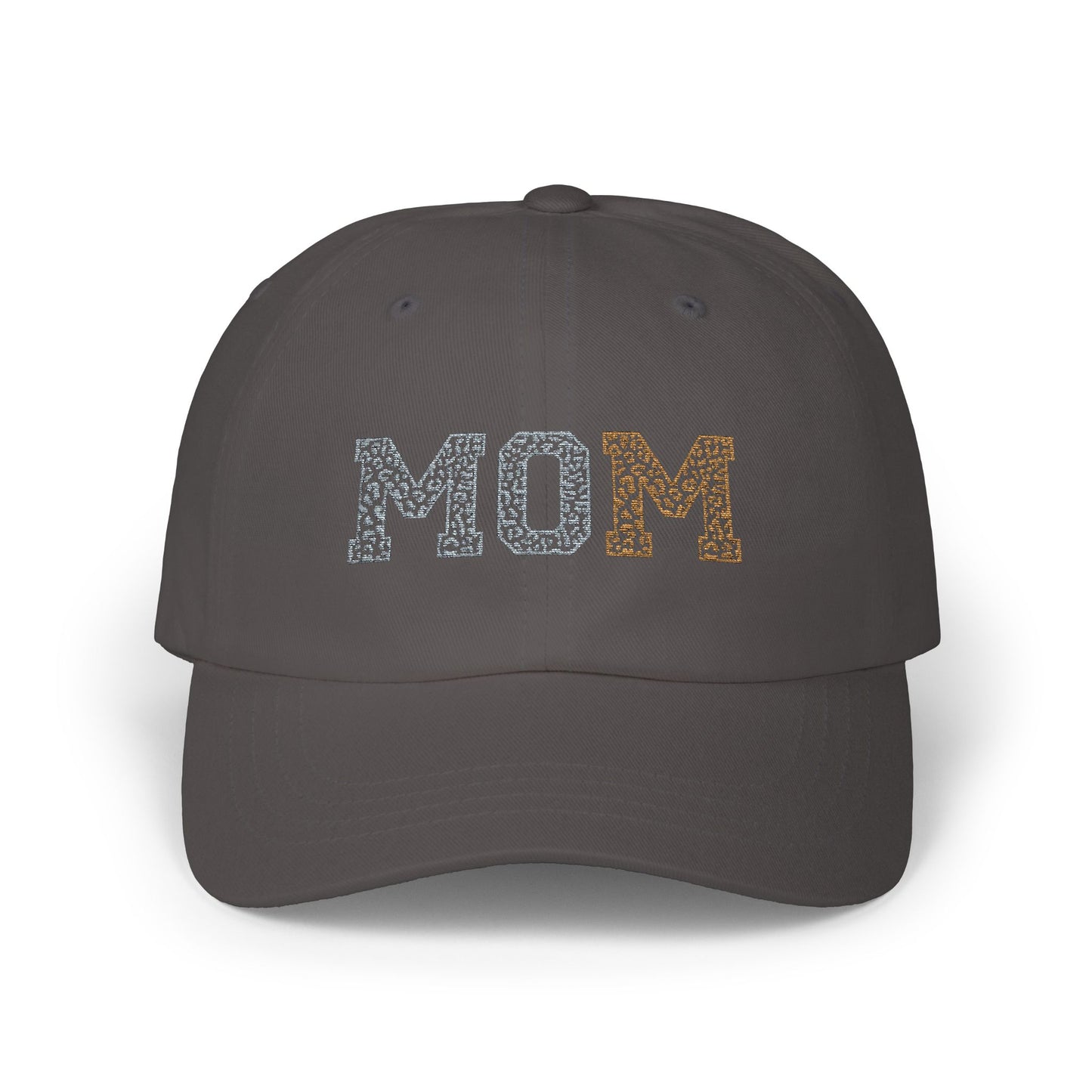 Leopard Print Mom Classic Dad Cap - Stylish and Adjustable Hat for Moms