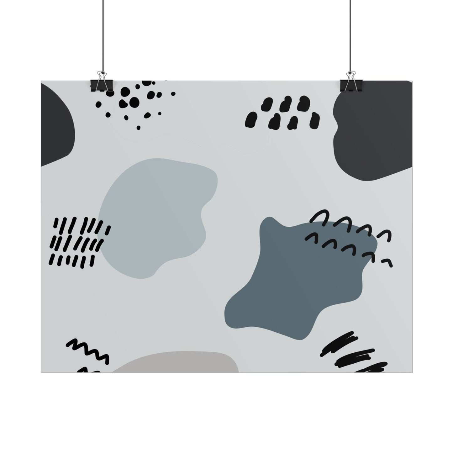Abstract Art Rolled Posters - Modern Wall Decor for Home & Office