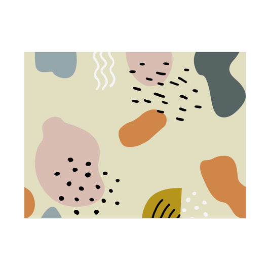 Abstract Art Rolled Posters – Modern Wall Decor for Home & Office