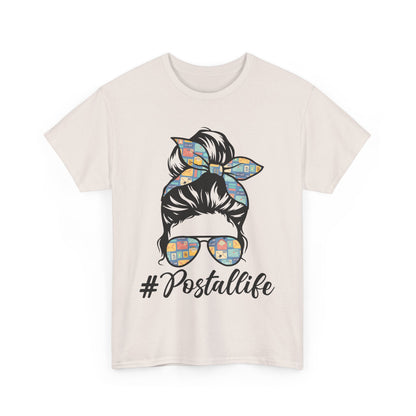 #Postallife Cotton Tee - Trendy Apparel for Postal Workers