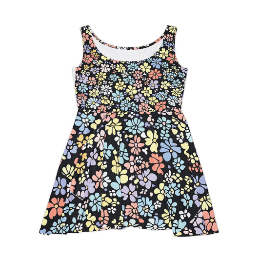 Floral Women's Skater Dress - Perfect for Spring and Summer Celebrations