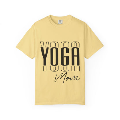 Yoga Mom Unisex Garment-Dyed T-Shirt - Perfect Gift for Yoga Enthusiasts