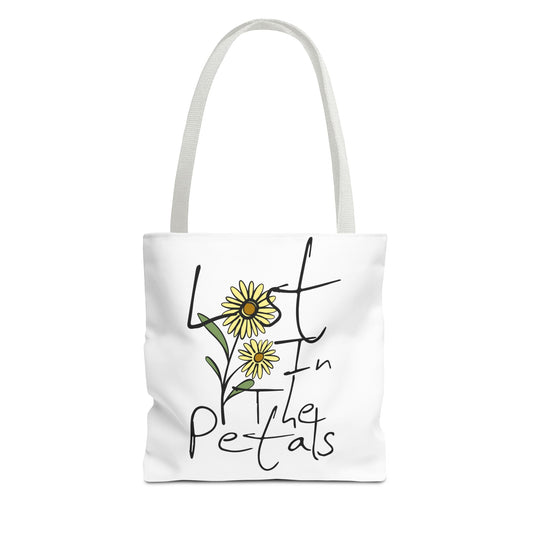 Cute Floral Tote Bag - "Lost In The Petals" - Perfect for Spring Outings and Gifts