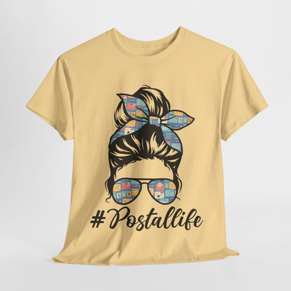 #Postallife Cotton Tee - Trendy Apparel for Postal Workers