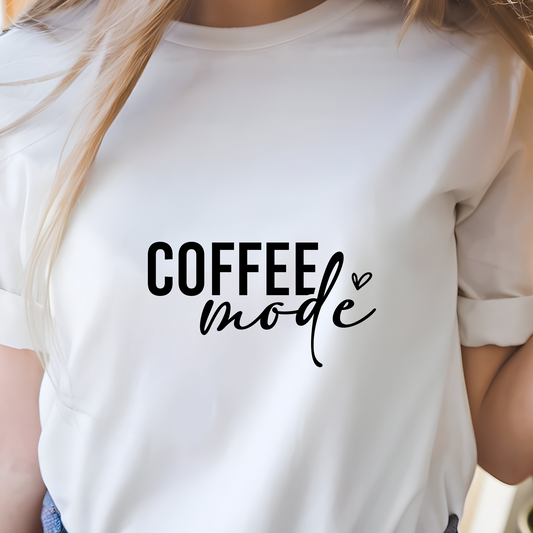 Coffee Mode Unisex  Tee - Perfect for Coffee Lovers