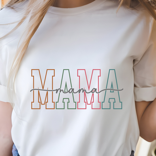 'Mama' Cotton Tee - Perfect for Mother's Day and Everyday Comfort