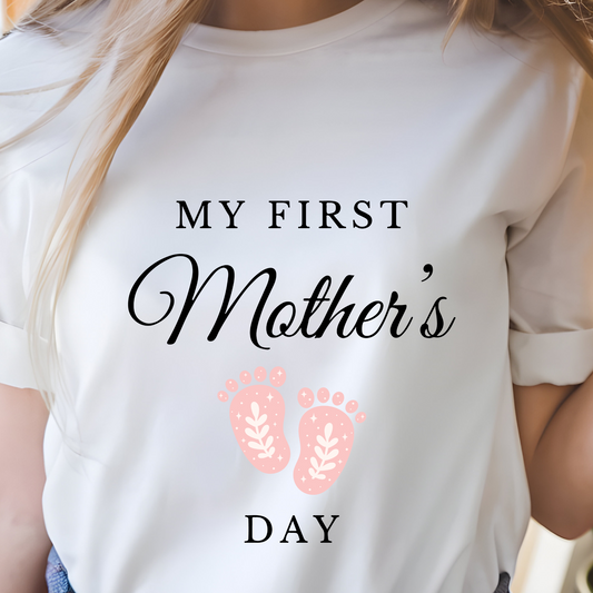 My First Mother's Day Cotton Tee