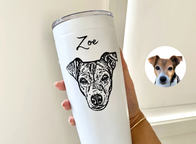Custom 22oz Copper Vacuum Insulated Tumbler - Perfect for Hot & Cold Beverages