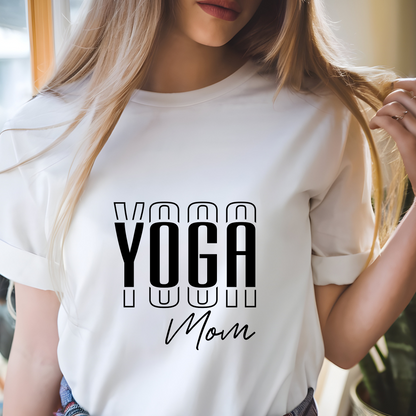 Yoga Mom Unisex Garment-Dyed T-Shirt - Perfect Gift for Yoga Enthusiasts