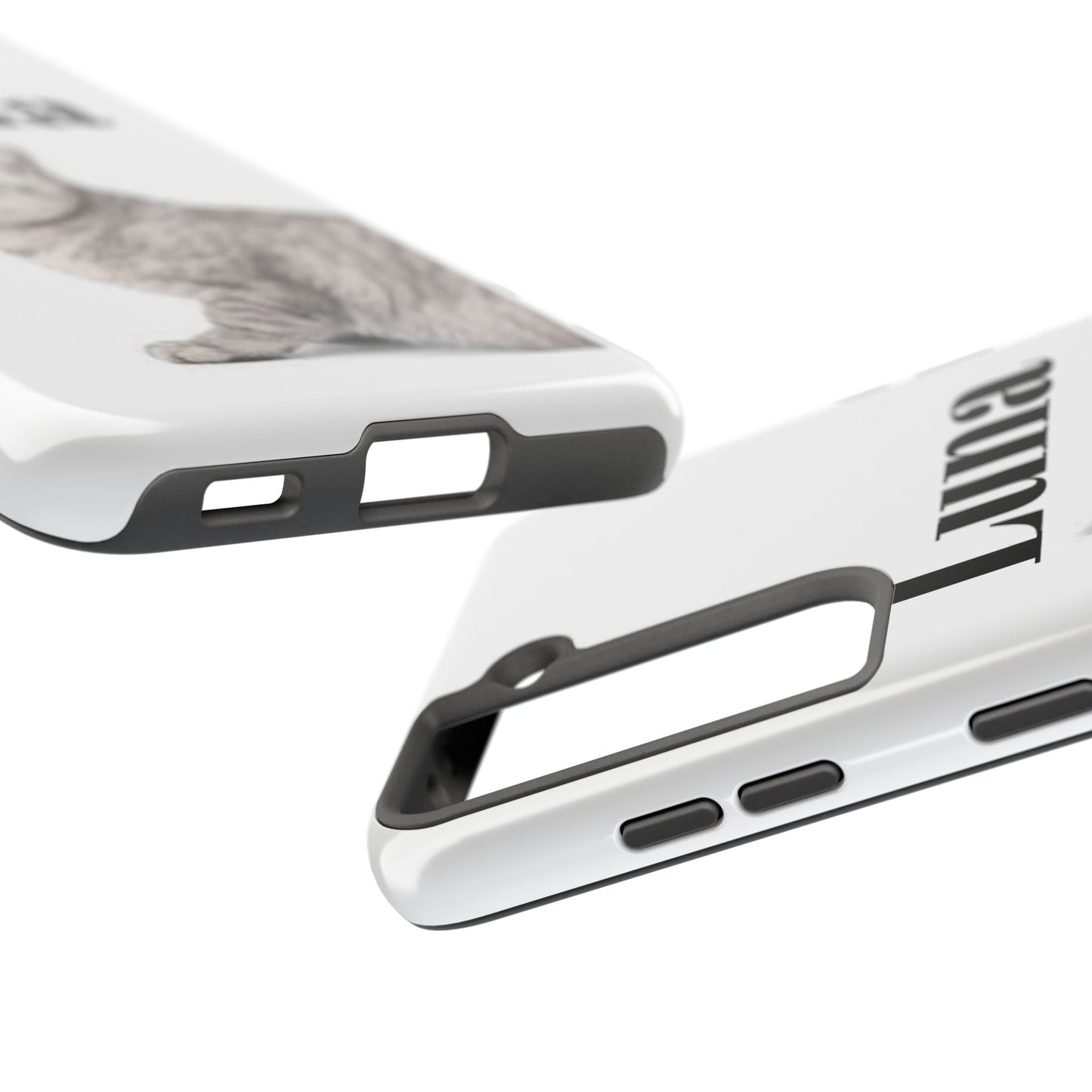 Custom Cat Phone Case featuring "Luna" - Tough & Stylish