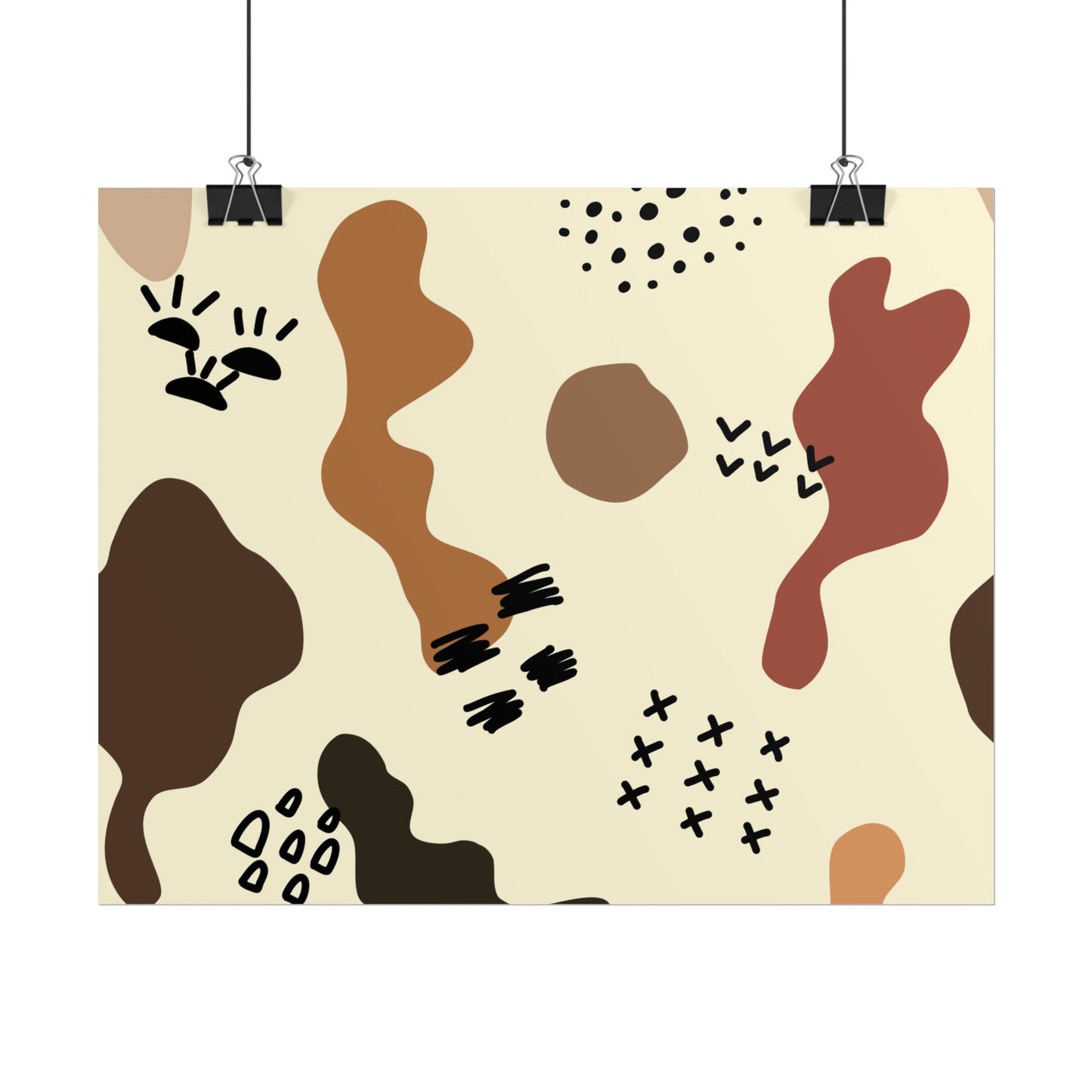 Abstract Art Rolled Posters - Modern Home Décor for Minimalist Spaces