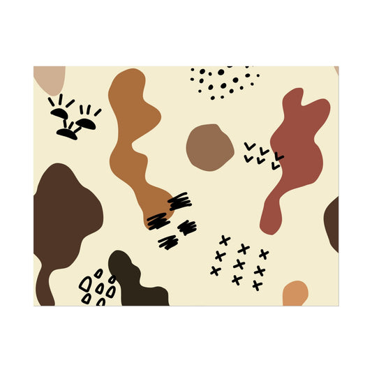 Abstract Art Rolled Posters - Modern Home Décor for Minimalist Spaces