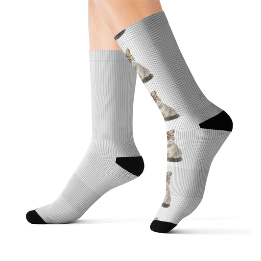 Custom Pet Portrait Socks - Fun & Comfy Gift for Animal Lovers