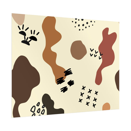 Abstract Art Rolled Posters - Modern Home Décor for Minimalist Spaces