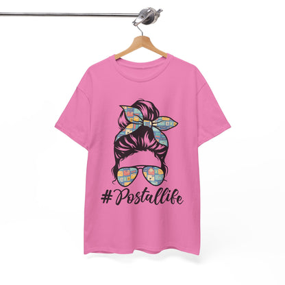 #Postallife Cotton Tee - Trendy Apparel for Postal Workers