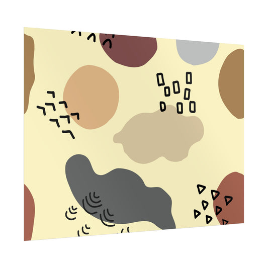 Abstract Boho Rolled Posters - Modern Wall Art Decor for Home & Office