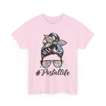 #Postallife Cotton Tee - Trendy Apparel for Postal Workers