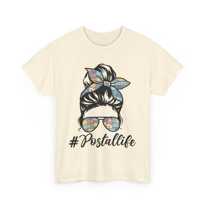 #Postallife Cotton Tee - Trendy Apparel for Postal Workers