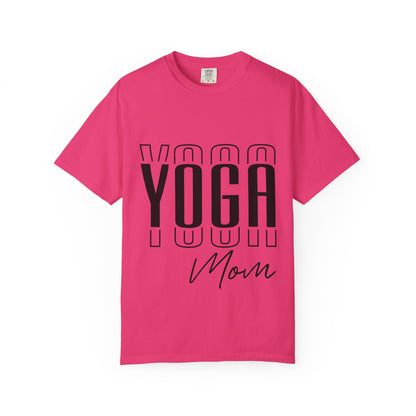 Yoga Mom Unisex Garment-Dyed T-Shirt - Perfect Gift for Yoga Enthusiasts